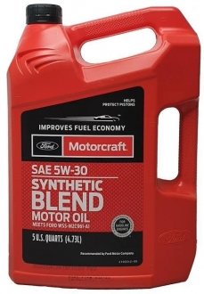 Масло моторное Motorcraft Synthetic Blend 5W-30 (4,73 л) FORD XO-5W305Q3SP