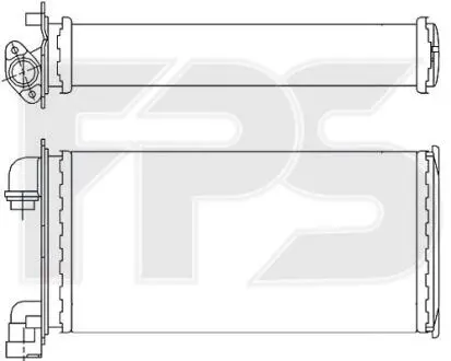 Радіатор пічки FPS FP 14 N98
