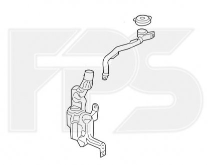 Бачок содержимым более 2 л FPS FP 3034 100
