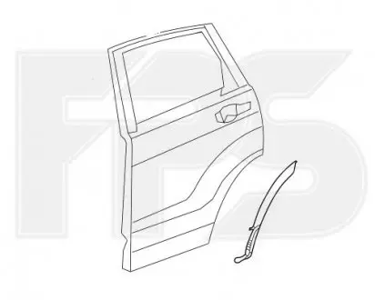 Полоска пластикова FPS FP 3037 322