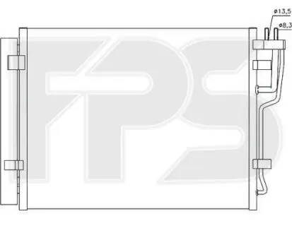 Конденсатор кондиціонера FPS FP 32 K170