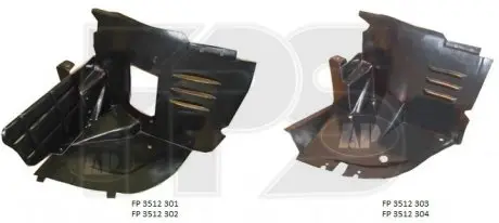 Решетка пластиковая FPS FP 3512 302