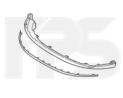 Спойлер бампера FPS FP 4051 920