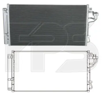 Конденсатор кондиціонера FPS FP 40 K485