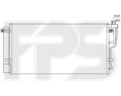 Конденсатор кондиционера FPS FP 40 K504