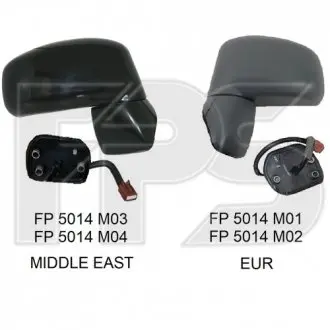 Зеркало (в сборе) FPS FP 5014 M04