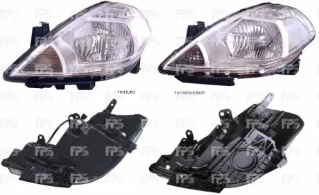 Фара передняя FPS FP 5014 R3-P