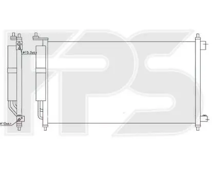 Конденсатор кондиционера FPS FP 50 K379