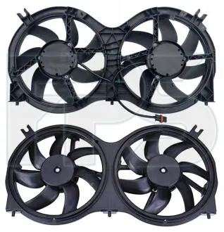 Вентилятор радиатора (в сборе) FPS FP 50 W137
