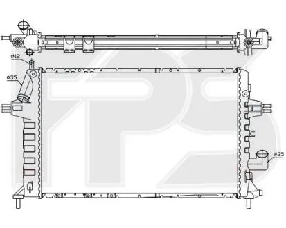 Радіатор охолодження FPS FP 52 A303