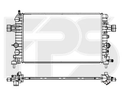 Радиатор охлаждения FPS FP 52 A305