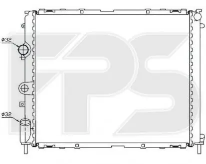 Радіатор охолодження FPS FP 56 A394