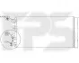 Конденсатор кондиционера FPS FP 56 K165 (фото 1)