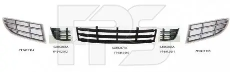 Фото решетка пластиковая FPS FP 6412 910 Решетка пластиковая FPS FP 6412 910