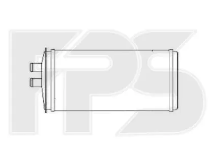 Радіатор пічки FPS FP 64 N167