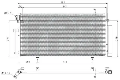 Конденсатор кондиционера FPS FP 67 K351