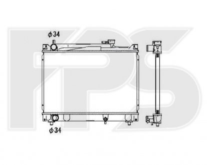 Радиатор охлаждения FPS FP 68 A516