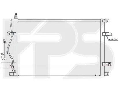 Конденсатор кондиціонера FPS FP 72 K218
