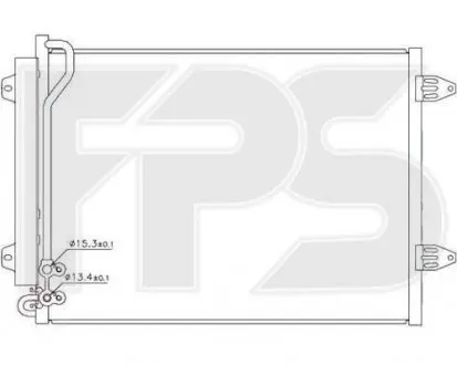 Конденсатор кондиционера FPS FP 74 K465