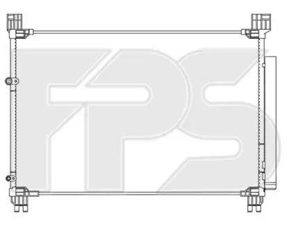Конденсатор кондиционера FPS FP 81 K389