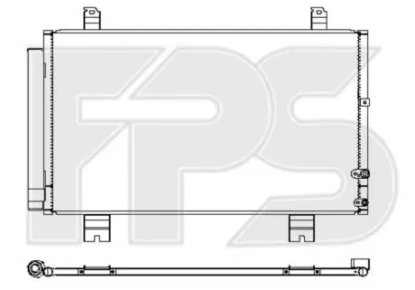 Конденсатор кондиционера FPS FP 81 K393