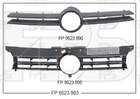 Решетка пластиковая FPS FP 9523 990