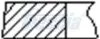 Кільця поршневі D.BENZ STD o̸82 1 cyl. FRECCIA FR10109800 (фото 2)