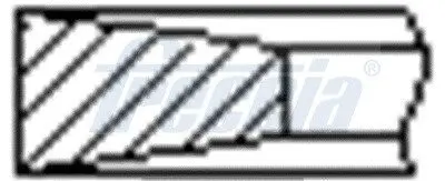 Кільця поршневі FRECCIA FR10-200400