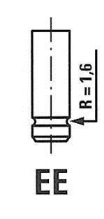 Клапан впускной FIAT 3761/SCR IN FRECCIA R3761SCR (фото 1)