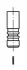 Випускний клапан (40x8x191,6мм) RVI, VOLVO RVI KERAX, MAGNUM, VOLVO FH, FM, FMX D13A360-DXi13 09.05- FRECCIA R6588BMCR (фото 1)