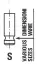 Впускний клапан (36,4x6x95,88) OPEL INSIGNIA A, INSIGNIA A COUNTRY, INSIGNIA B, INSIGNIA B COUNTRY, INSIGNIA B GRAND SPORT 2.0 07.11- FRECCIA R8015SNT (фото 1)