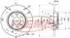 Диск тормозной FREMAX BD-4707 (фото 1)