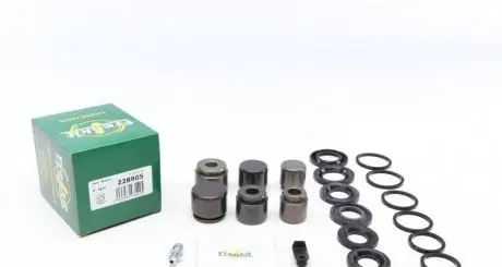 Ремкомплект суппорта (переднего) BMW 3 (E90-E93) 06-13 (d=27/32mm) (+6 поршней) (Brembo) FRENKIT 228905
