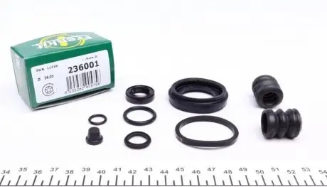 Ремкомплект суппорта (заднего)) VW Golf 82-97 (d=36mm) (Lucas) FRENKIT 236001