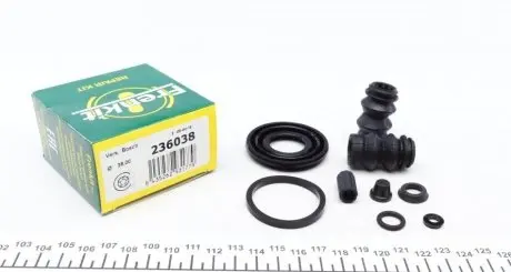 Ремкомплект суппорта (заднего)) Fiat Punto/Toyota Corolla 05- (d=36mm) (Bosch) FRENKIT 236038