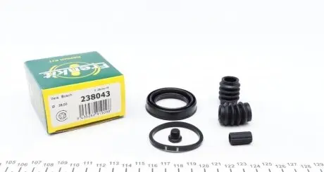 Ремкомплект суппорта (заднего)) Toyota Avensis/Corolla 03-09d=38mm) (Bosch) FRENKIT 238043