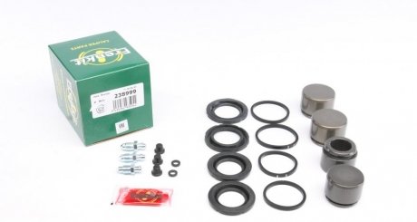 Ремкомплект супорта (переднього) Volvo S60/S80/S70/V70/C70 00-10 (d=38/42mm) (+4 поршня) (Brembo) FRENKIT 238999