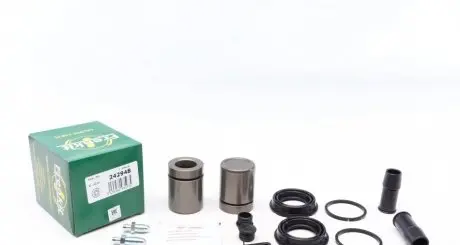 Ремкомплект супорта (переднього) BMW 5 (E60/E61) 04- (d=42mm) (+2 поршня) (Ate) FRENKIT 242948