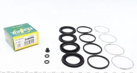 Ремкомплект гальмівного супорту LEXUS GX/ TOYOTA Land Cruiser prado "F 09>> FRENKIT 248099