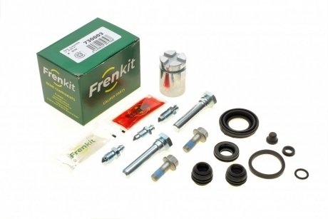 Ремкомплект супорта (заднього) Honda Civic 88- (d=30mm) (+поршень/направляюча) (Nih/Lucas) FRENKIT 730003