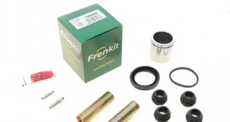 Ремкомплект суппорта (переднього) Peugeot 306 93-01 (d=48mm)(Ate)(+1 поршень/направляюча) SuperKit FRENKIT 748309