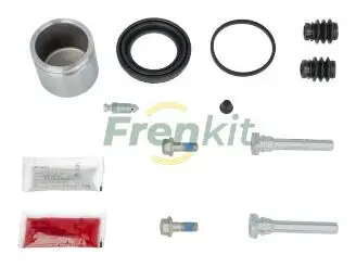Ремкомплект суппорта (переднего) Honda Jazz 08-14 (d=54mm) (+поршень/направляющая) (Nissin) FRENKIT 754046