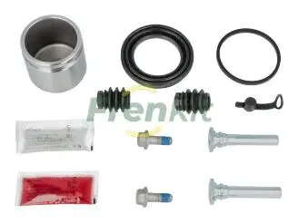 Ремкомплект суппорта (переднего) Nissan Almera 1.6 16V 06- (d=54mm) (+поршень/направляющая) SuperKit FRENKIT 754057