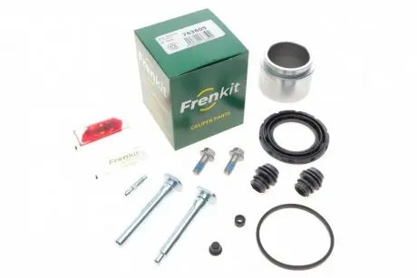 Ремкомплект супорта (переднього) Lexus RX/Toyota Previa 00-15 (d=63mm)(+ поршень/направляюча) Super FRENKIT 763605