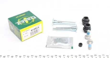Направляюча суппорта (переднього/к-кт) Toyota Avensis 01- (Akebono) FRENKIT 810014