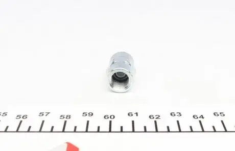 З\'єднувач трубки гальмівний (M10x1/14x24/d=3.5) (мама/мама) FRENKIT 89050