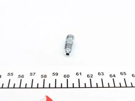 З\'єднувач трубки гальмівний (M10x1/11x28/d=3.2) (папа/папа) FRENKIT 89051