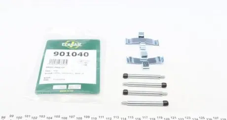 Планка суппорта (заднего) прижимная (к-кт) MB E-class (W210) 96-03 (Ate) FRENKIT 901040