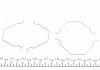 Планка суппорта (переднього) притискна (к-кт) Mazda 626 91-02 (Akebono) FRENKIT 901158 (фото 3)