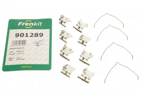 Планка суппорта (переднього) притискна (к-кт) Toyota Avensis/Corolla 92-03 FRENKIT 901289